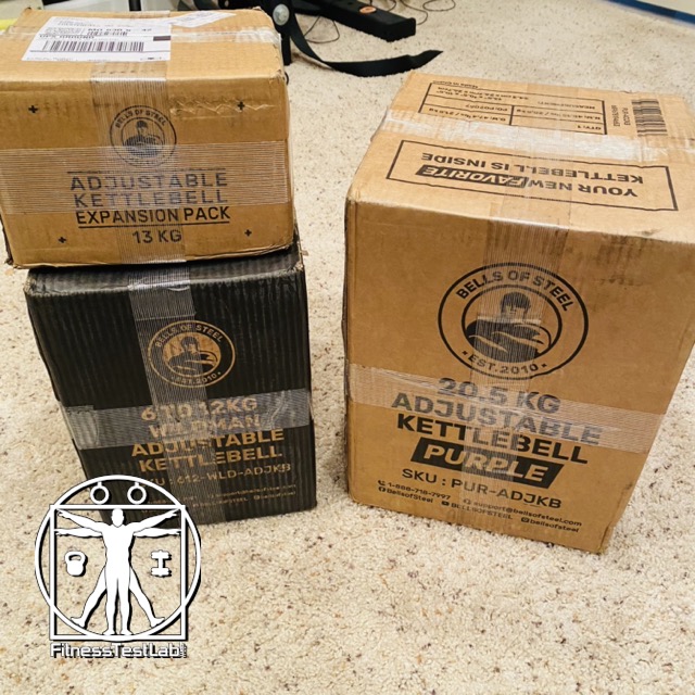 Bells of Steel Adjustable Kettlebells - Unboxing